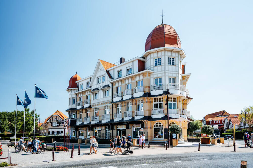 Grand Hotel Belle Vue in De Haan Grand Hotel Belle Vue in De Haan