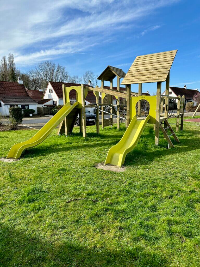 Spielplatz im Ferienhauspark Zeebos in Bredene