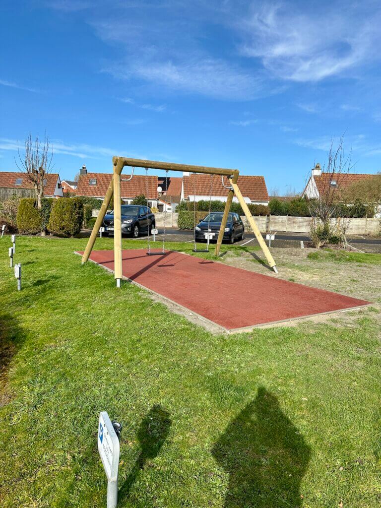 Spielplatz im Ferienhauspark Zeebos in Bredene